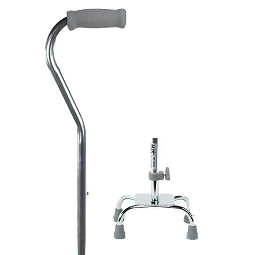 BASTON AJUSTABLE DE 4 PATAS - Alex™