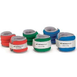 [25871] PESAS PARA MUÑECA O TOBILLO EN PAR - TheraBand® (3 lb (1.5 lb c/u), Verde)