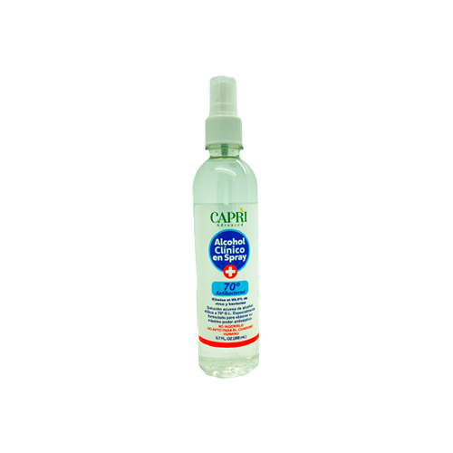 ALCOHOL ANTIBACTERIAL EN SPRAY - Capri Advanced