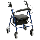 [100027] ANDADOR CON ASIENTO Y RUEDAS - medKo (Azul)