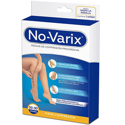 MEDIA A LA RODILLA CON CREMALLERA 20-30 MMHG - NO-VARIX®
