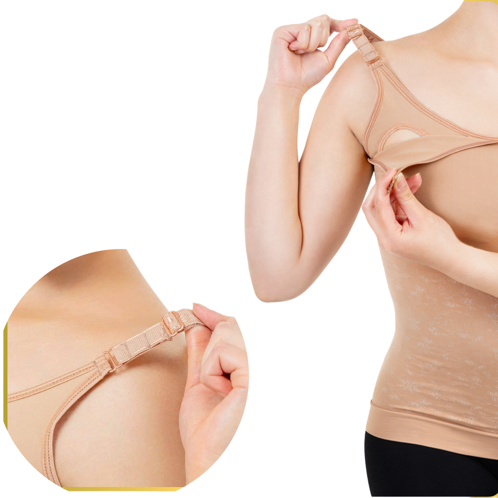CAMISETA DE LACTANCIA PARA MATERNIDAD - MediVaric® (L/XL)
