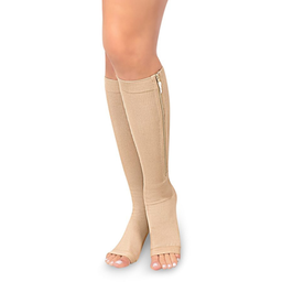 MEDIA A LA RODILLA CON CREMALLERA 15-20 MMHG - MediVaric®